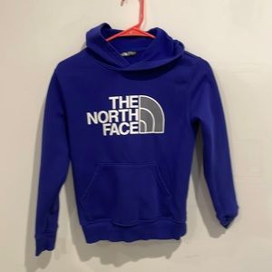 Boys north face hoodie sweatshirt